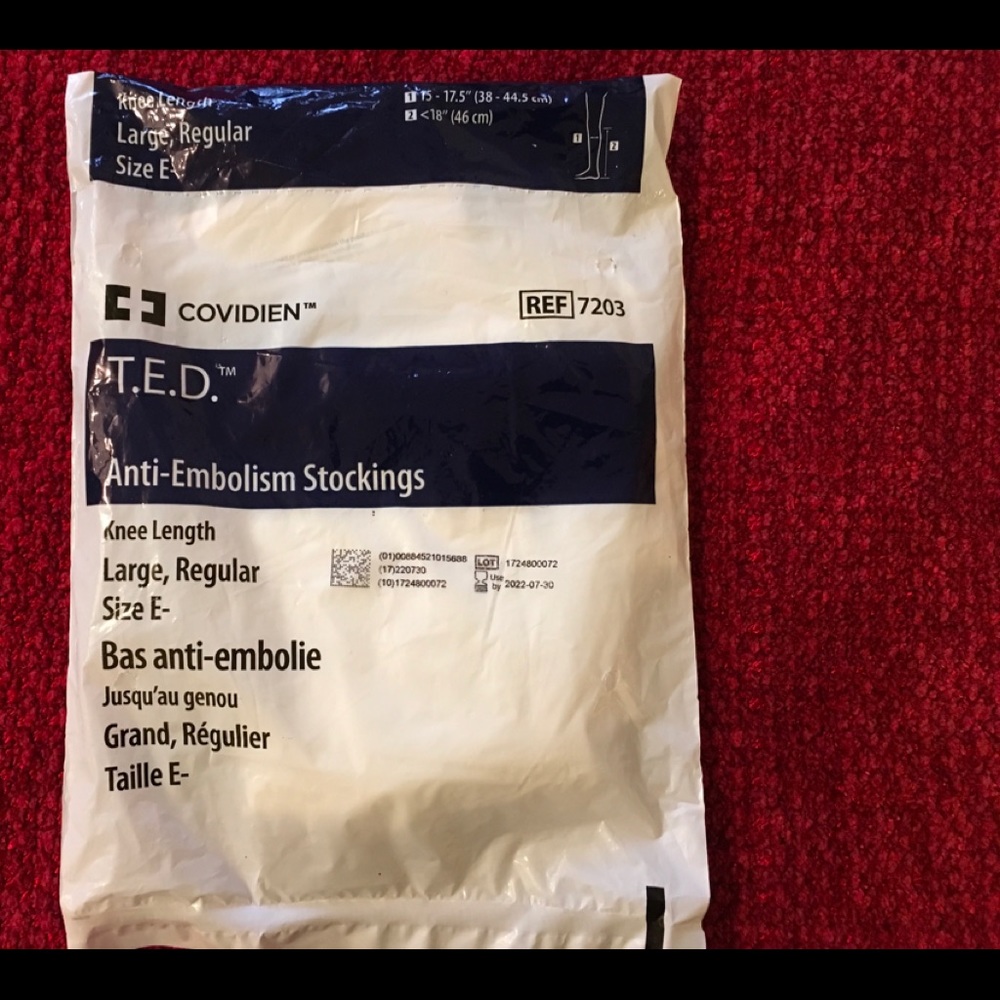 T.E.D. Anti-Embolism Stockings
